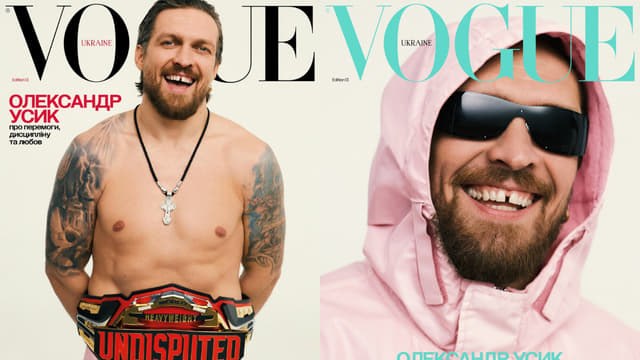 Oleksandr Usyk Teases Vogue Ukraine Cover Ahead of Rico Verhoeven Fight