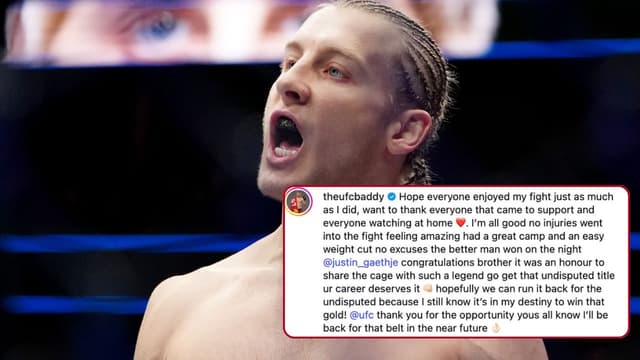 Paddy Pimblett Has No Excuses After UFC 324 Defeat, Wants Justin Gaethje Rematch