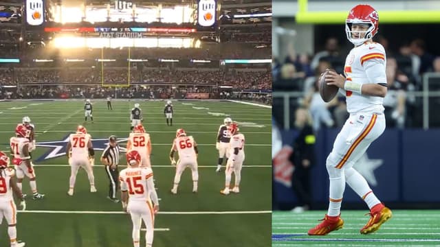 Infamous Sun Glare at AT&T Stadium Disrupts Patrick Mahomes During Cowboys–Chiefs Game