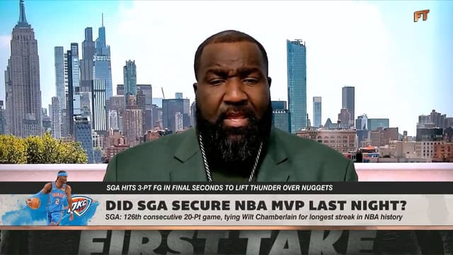 Kendrick Perkins Says Shai Gilgeous-Alexander Is “the Best Player in the World”