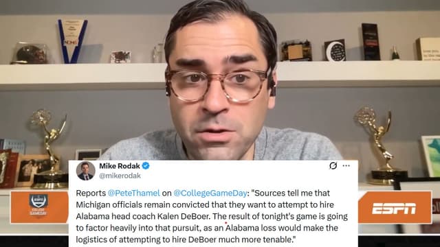 Michigan Watching Alabama Closely in Kalen DeBoer Chase