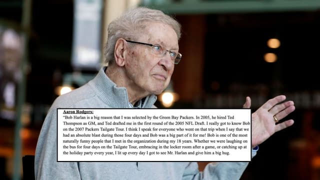 “I’ll Always Be Thankful”: Aaron Rodgers Gets Emotional After Bob Harlan’s Passing