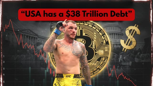 Renato Moicano Warns About U.S. Debt and Pushes Bitcoin as the Future
