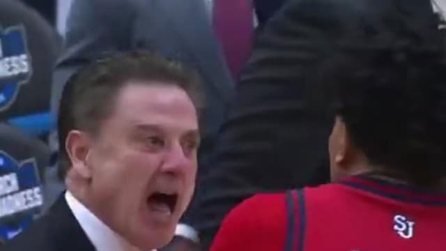 Video Shows Rick Pitino’s Rage at St John’s Players Not Fouling Duke Late in the Game