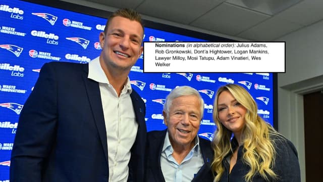 Rob Gronkowski, 7 Veterans Nominated for Patriots Hall of Fame 2026