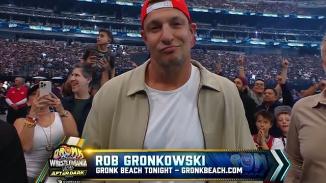 Rob Gronkowski and Joe Jonas Lead Celebrity Row at WrestleMania 42 Night Two
