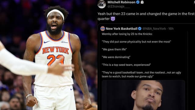 Mitchell Robinson Says He “Changed the Game” After Wemby’s ‘Ugly’ Loss Quote