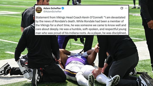 Vikings HC Kevin O’Connell “Devastated” By the News of Rondale Moore’s Death