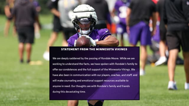 Vikings to Provide Emotional Support to Players Following Rondale Moore Incident