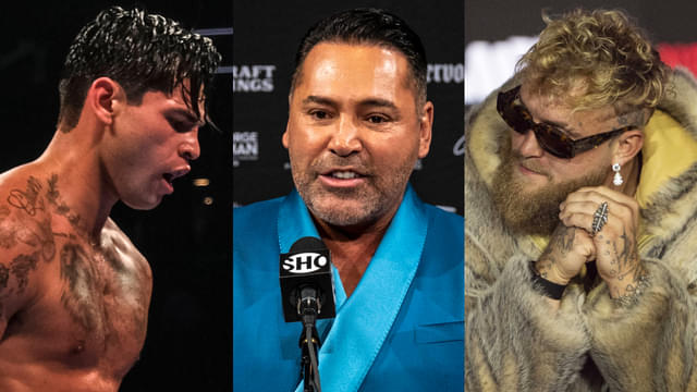 Oscar De La Hoya Shuts Down Ryan Garcia vs Jake Paul Replacement Talks