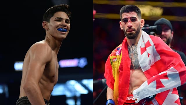 Boxing And MMA Worlds Collide As Ryan Garcia And Ilia Topuria Go Back And Forth