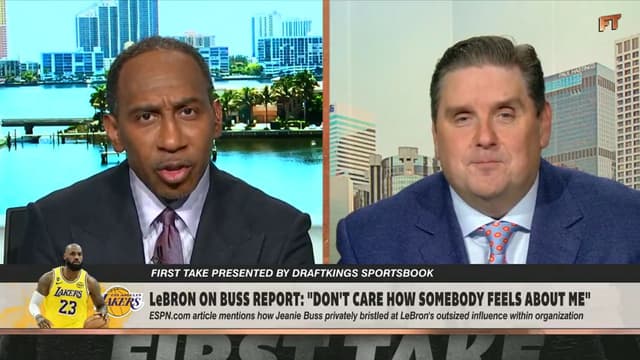 Stephen A. Says Lakers Should “Applaud, Not Insult” LeBron James Amid Buss Report