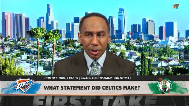 Boston’s Statement Win Over Thunder Had Stephen A. Smith Asking One Simple Question