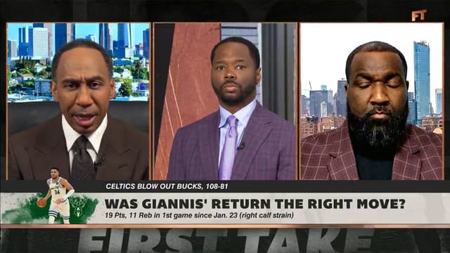 Stephen A. Smith Warns Giannis’ Calf Return Risks an Achilles, Calls for “Caution”