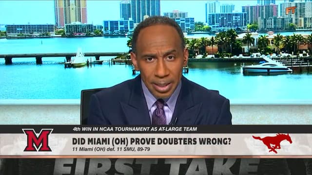 Stephen A. Smith: Miami RedHawks Proved They Belonged in the Tournament