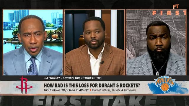 Stephen A. Smith Rips Rockets’ Point Guard Void After Fred VanVleet's Injury 