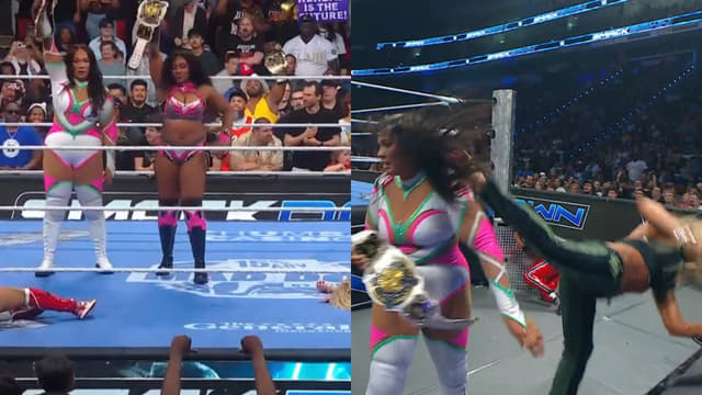 Bella Twins’ Title Bid Ends in Chaos After Charlotte Flair Sparks DQ