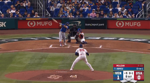 Wilyer Abreu Extends Venezuela's Lead With Fifth-Inning Blast