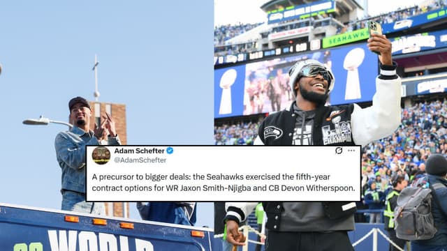 Seahawks Eye $20M+ Deals After Fifth-Year Options on Jaxon Smith-Njigba, Devon Witherspoon