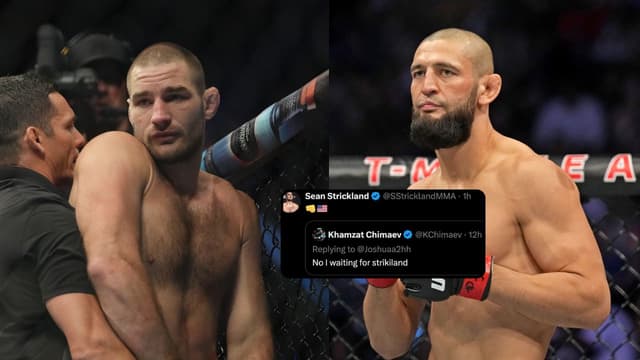 Khamzat Chimaev and Sean Strickland Trade Signals Ahead of Potential Fight 