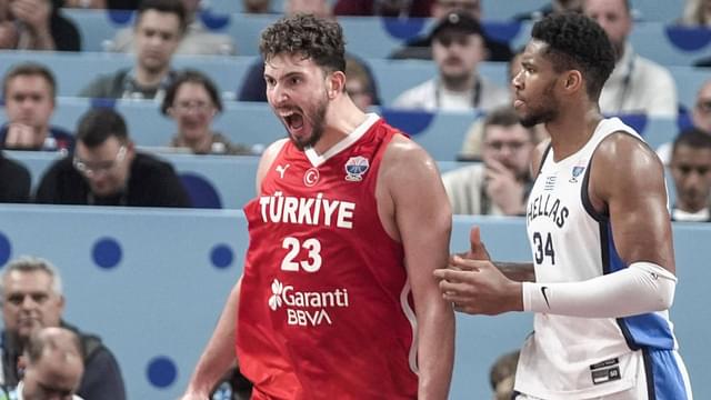 Giannis Antetokounmpo Led Charge to Squash Beef With Alperen Sengun