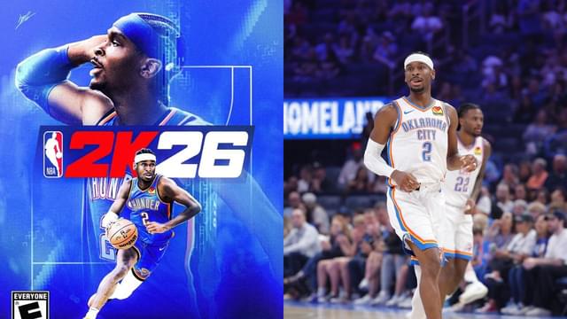 Shai Gilgeous-Alexander Found Out He Was on the NBA 2K26 Cover During Secret Santa