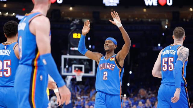 Thunder on the Brink of Franchise History After Game 1 WCSF Win vs. Lakers