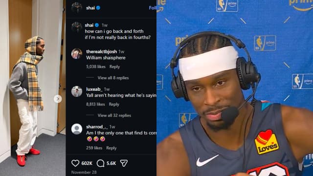 Shai Gilgeous-Alexander Hilariously Explains His Viral IG Captions