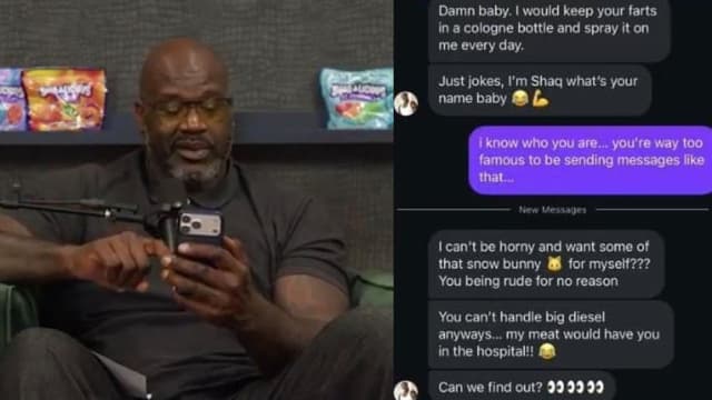 Shaquille O’Neal Denies Sending Sabrina Carpenter Fake DM’s, Says He’s Got “Way More Game”