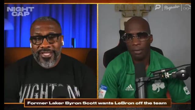 Shannon Sharpe Questions Byron Scott Wanting LeBron James to Leave the Lakers
