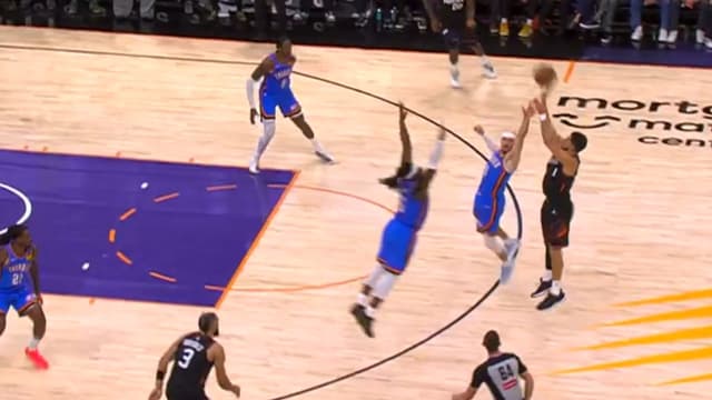 Shai Gilgeous-Alexander Describes Devin Booker's Game Winner