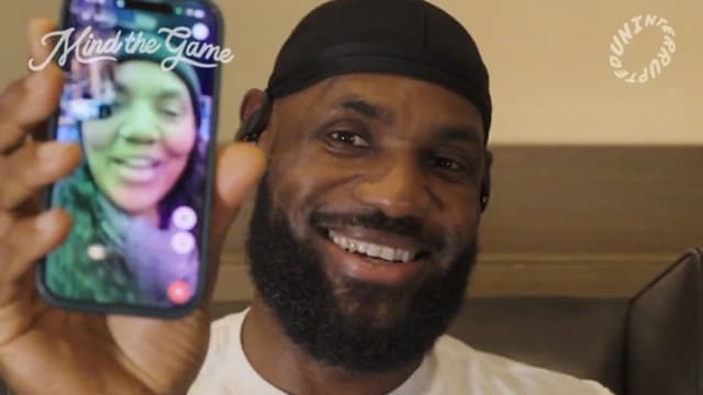 LeBron James Pauses Podcast to Take Call From His Mother