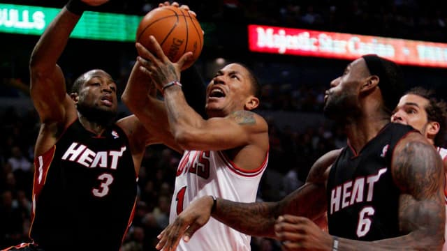 Derrick Rose: Every Game Against Heat Big 3 Felt Like the Playoffs
