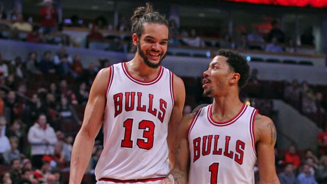 Derrick Rose and Joakim Noah Stand by "Hollywood as Hell" Jab at Heat Big 3