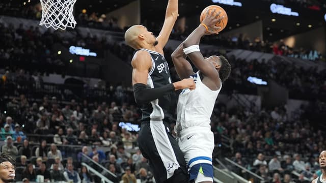 Victor Wembanyama Responds to Anthony Edwards Saying He Gets Up for Spurs