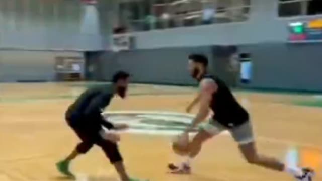 Jayson Tatum Starts Controlled Five-on-Five Scrimmages With Coaches