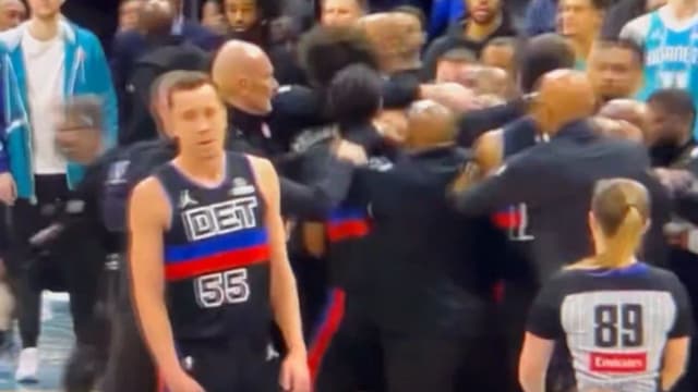 Paul Pierce Disliked Duncan Robinson's Behavior During Pistons-Hornets Brawl