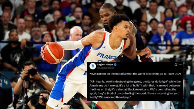 Kevin Durant Fires Back at "World Catching Up to Team USA" Narrative
