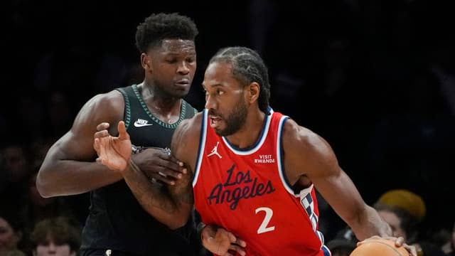 Anthony Edwards Calls Kawhi Leonard One of the Best Ever When Healthy