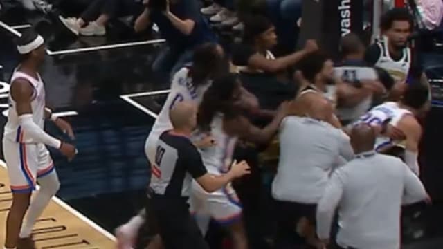 OKC's Ajay Mitchell and Washington's Justin Champagnie Suspended One Game Each