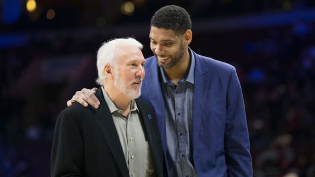 Tim Duncan Is in the Gym With Gregg Popovich Every Single Day For His Stroke Rehab