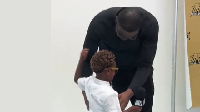 Jaylen Brown Reunites With 6-Year-Old Gio After His Tearful Trade Reaction Went Viral