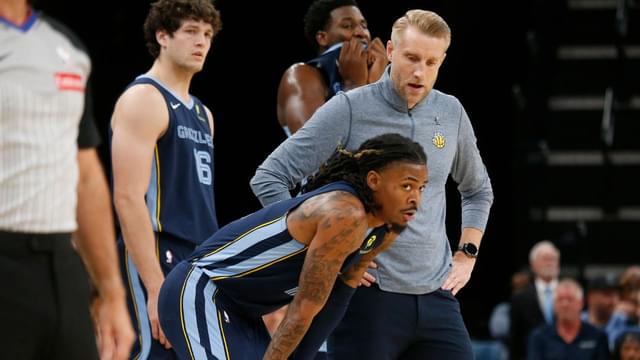 Ja Morant and Tuomas Iisalo Are Barely Speaking