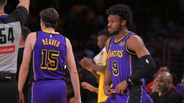 Austin Reaves Calls Alley-Oop to Bronny James a "Special Moment"