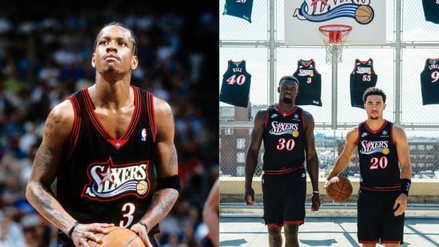 Sixers Unveil Throwback Uniforms Honoring 2001 Finals Run
