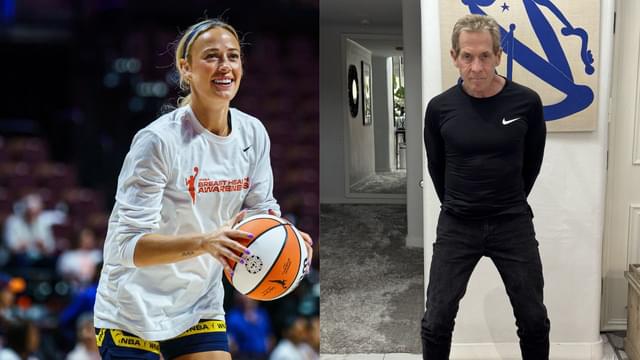Sophie Cunningham Fires Back at Skip Bayless Over Caitlin Clark Feud