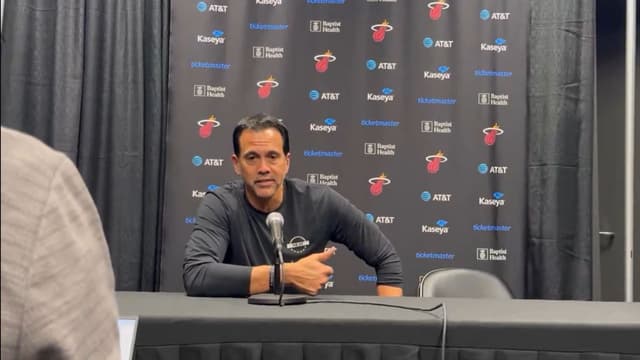 Erik Spoelstra Calls Jaden McDaniels a “Glue Player” After Heat Lose 122–94