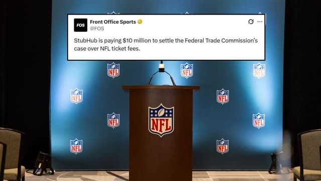 StubHub Hit With $10M Settlement Over Hidden Fees During NFL Schedule Release