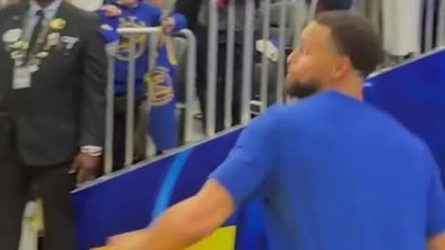 WATCH: Steph Curry Sinks Unbelievable Full-Court Shot Before Game vs. Timberwolves