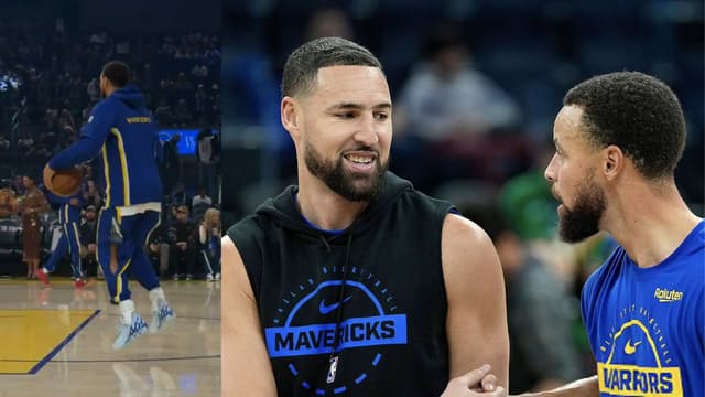 Stephen Curry Honors Klay Thompson With Anta KT 11 “Christmas” Kicks